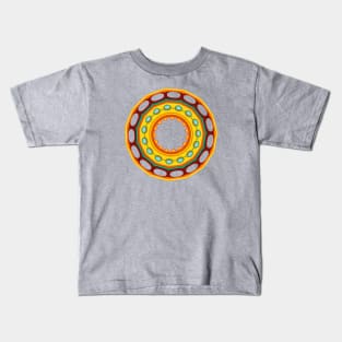 Minimalist Color Wheel Kids T-Shirt